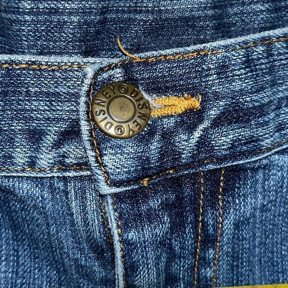 Y2K Vintage Disney Mickey Mouse Wide Leg Baggy Jeans 14 - Picture 12 of 12